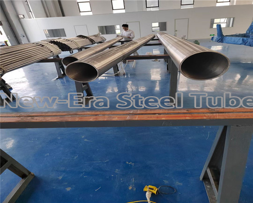 Seamless Round Nickel Alloy Tubes Bright Annealing Inconel 718 / 625